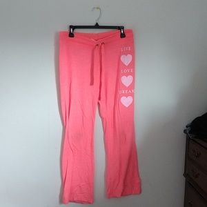 Aeropostale Live Love Dream lounge pants GUC